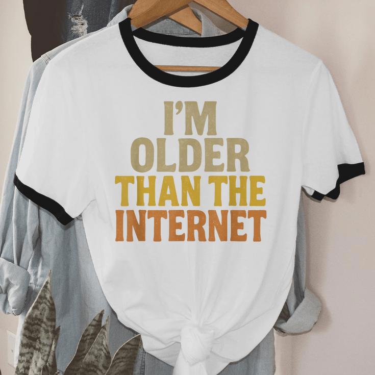 Classic Internet Nostalgia Humor Retro Quote Unisex Cotton Ringer T-Shirt Classic Internet Nostalgia Humor Retro Quote Unisex Cotton Ringer T-Shirt