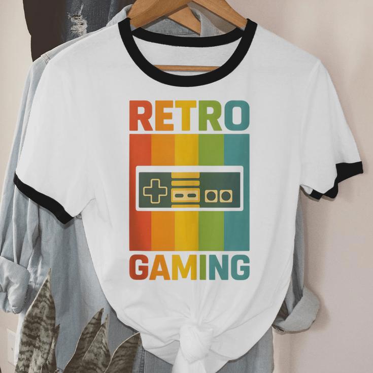 Classic Retro Gaming Nostalgia Unisex Cotton Ringer T-Shirt Classic Retro Gaming Nostalgia Unisex Cotton Ringer T-Shirt