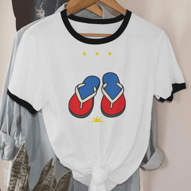 Discipline Arsenal Pinoy Nostalgia Filipino Tsinelas Premium Tri-Blend Unisex Cotton Ringer T-Shirt Discipline Arsenal Pinoy Nostalgia Filipino Tsinelas Premium Tri-Blend Unisex Cotton Ringer T-Shirt