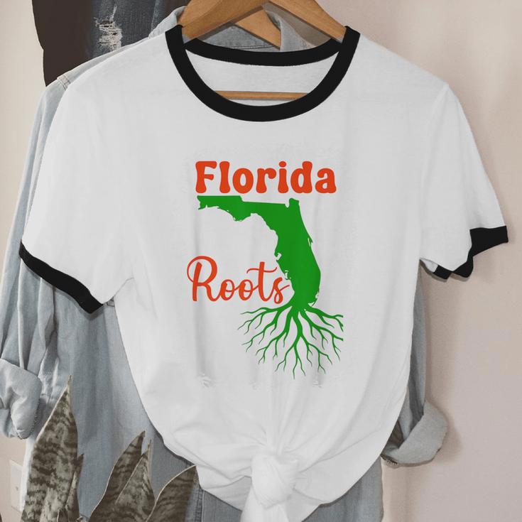 Florida Roots Florida Nostalgia Unisex Cotton Ringer T-Shirt Florida Roots Florida Nostalgia Unisex Cotton Ringer T-Shirt