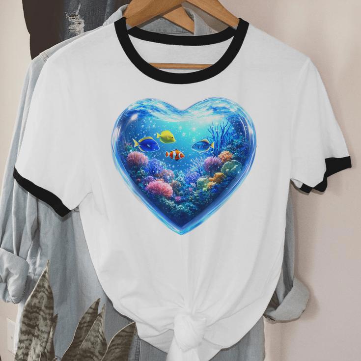Frutiger Aero Y2K Heart Unisex Cotton Ringer T-Shirt Frutiger Aero Y2K Heart Unisex Cotton Ringer T-Shirt