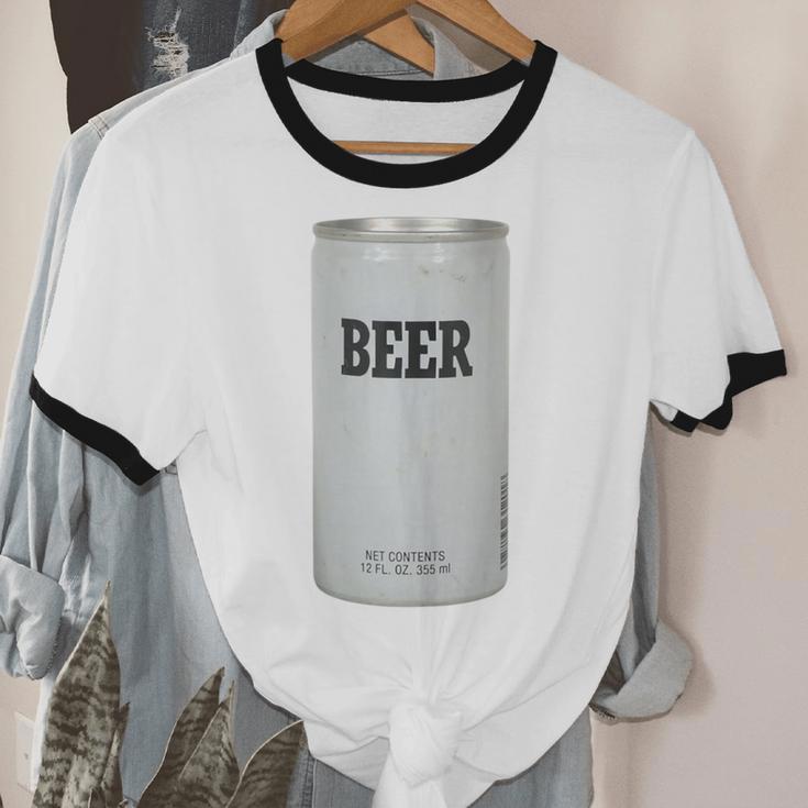 Generic Beer 1980s 80s Nostalgia Unisex Cotton Ringer T-Shirt