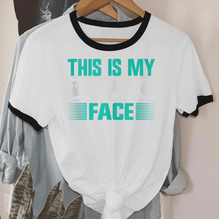 This Is My Happy Face Introvert Unisex Cotton Ringer T-Shirt This Is My Happy Face Introvert Unisex Cotton Ringer T-Shirt