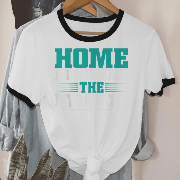 Home Is Where The Introvert Is Introvert Unisex Cotton Ringer T-Shirt