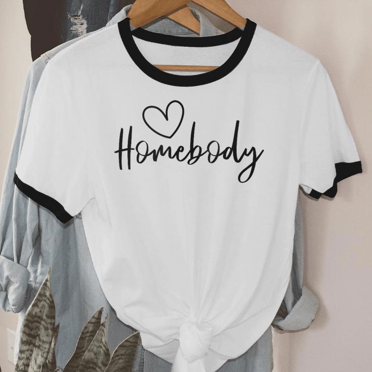 Homebody At Home Lets Stay Home Introvert Unisex Cotton Ringer T-Shirt Homebody At Home Lets Stay Home Introvert Unisex Cotton Ringer T-Shirt