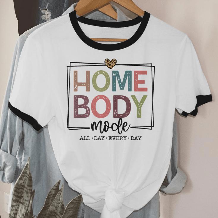 Homebody Stay At Home Introvert Home Body Cute Women Unisex Cotton Ringer T-Shirt Homebody Stay At Home Introvert Home Body Cute Women Unisex Cotton Ringer T-Shirt