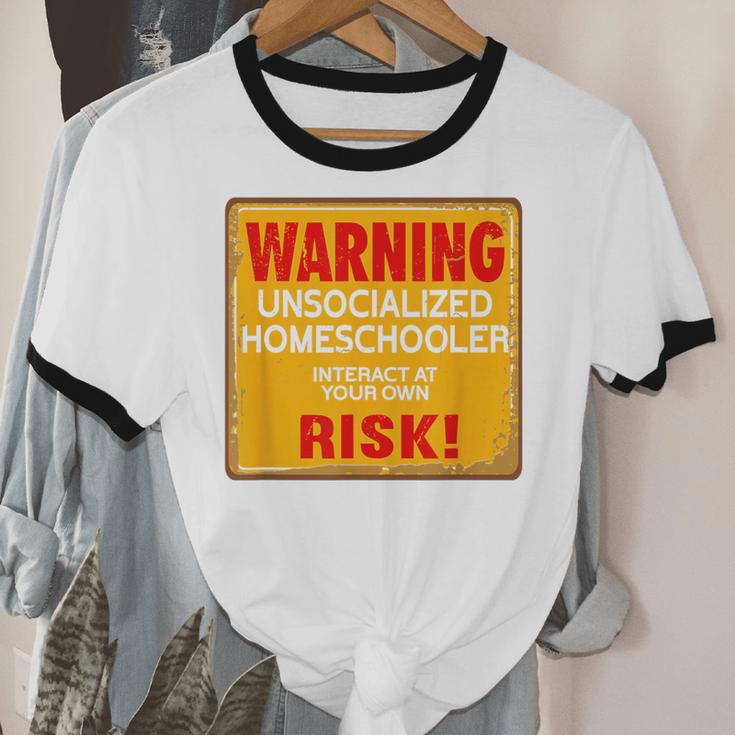Homeschool Homeschooler Home Lesson Introvert Student Unisex Cotton Ringer T-Shirt Homeschool Homeschooler Home Lesson Introvert Student Unisex Cotton Ringer T-Shirt