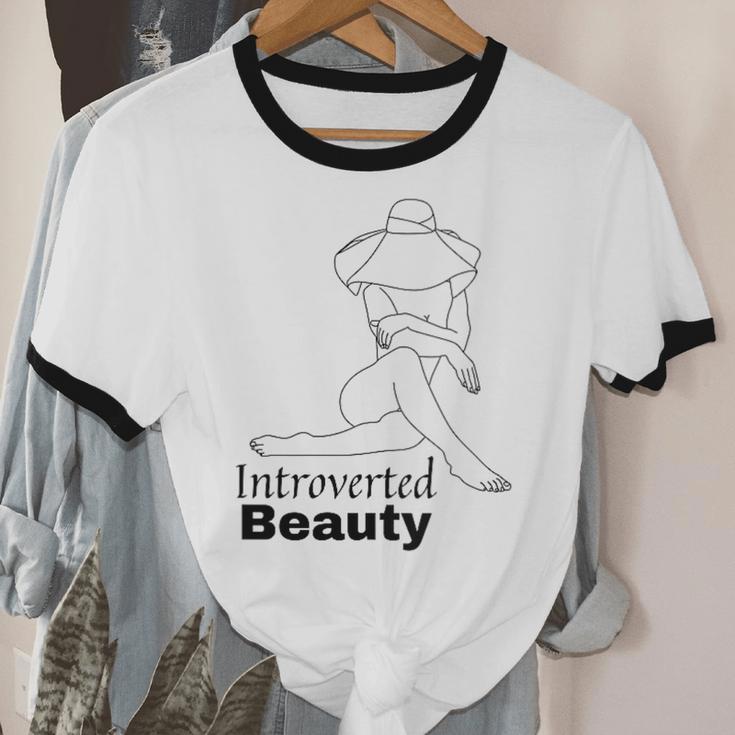 Introvert Health Aware Acceptance Beauty Art Unisex Cotton Ringer T-Shirt Introvert Health Aware Acceptance Beauty Art Unisex Cotton Ringer T-Shirt