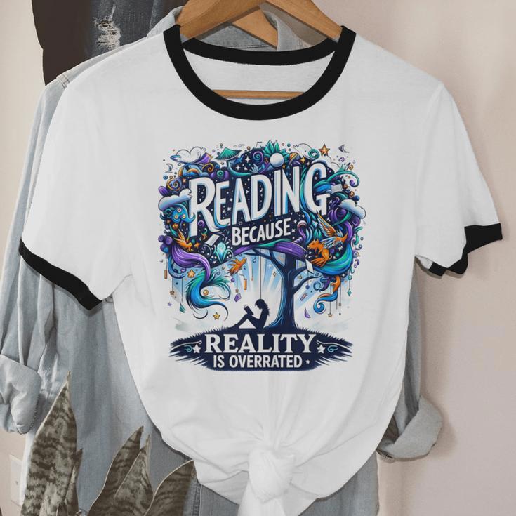 Introvert Reader Bibliofile Bookworm Loves Books Unisex Cotton Ringer T-Shirt Introvert Reader Bibliofile Bookworm Loves Books Unisex Cotton Ringer T-Shirt