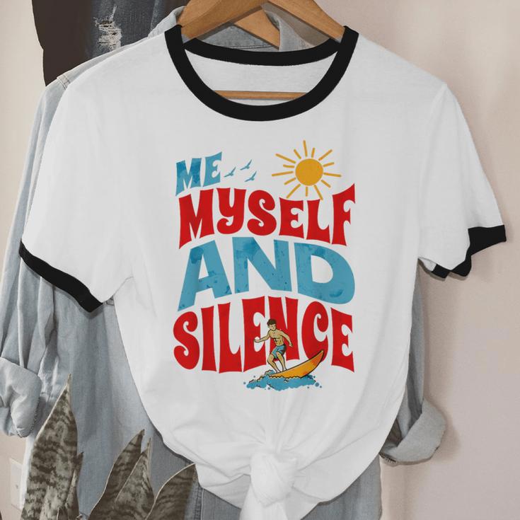 Introvert Relaxation Me Myself And Silence Summer Vacation For Men Women Unisex Cotton Ringer T-Shirt Introvert Relaxation Me Myself And Silence Summer Vacation For Men Women Unisex Cotton Ringer T-Shirt