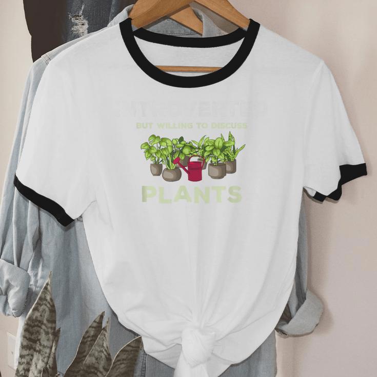 Introverted Unisex Cotton Ringer T-Shirt