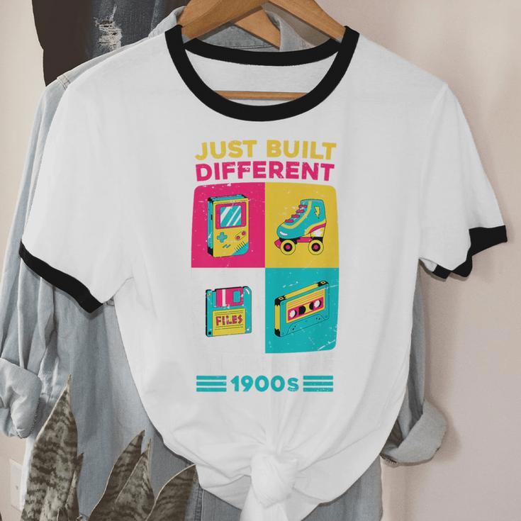 Just Built Different I'M From The 1900S Retro Premium Unisex Cotton Ringer T-Shirt