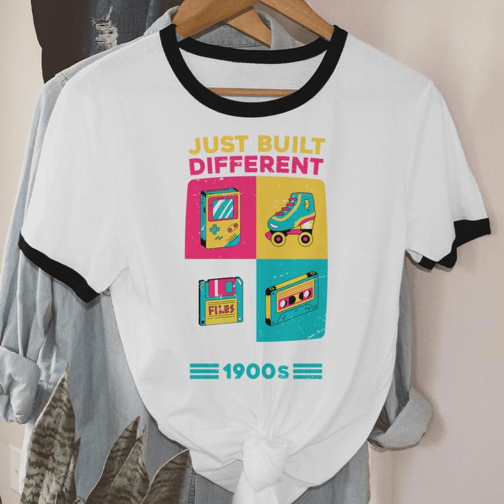 Just Built Different I'M From The 1900S Retro Unisex Cotton Ringer T-Shirt