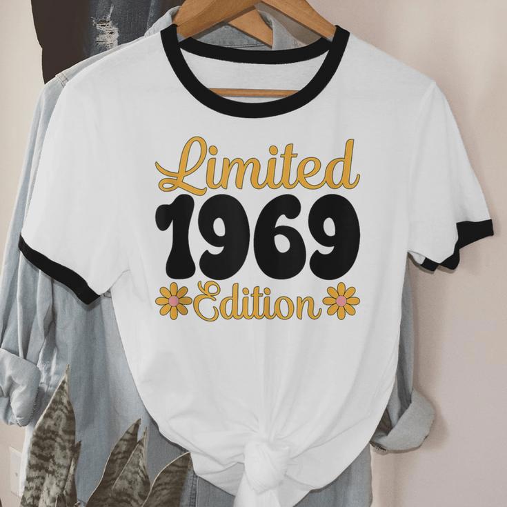 Limited 1969 Edition Retro Nostalgia Art Unisex Cotton Ringer T-Shirt