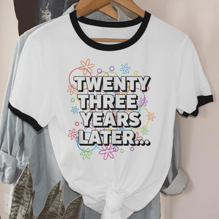 Literary Twenty Three Years Later Bookish Nostalgia Unisex Cotton Ringer T-Shirt Literary Twenty Three Years Later Bookish Nostalgia Unisex Cotton Ringer T-Shirt