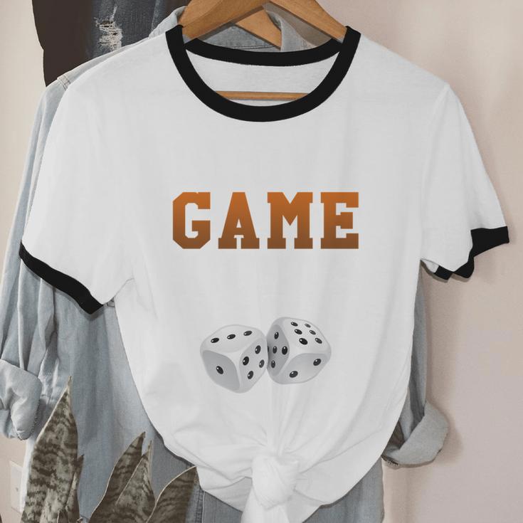 I Love Game Nights Host And Maybe 3 People Introvert Unisex Cotton Ringer T-Shirt I Love Game Nights Host And Maybe 3 People Introvert Unisex Cotton Ringer T-Shirt