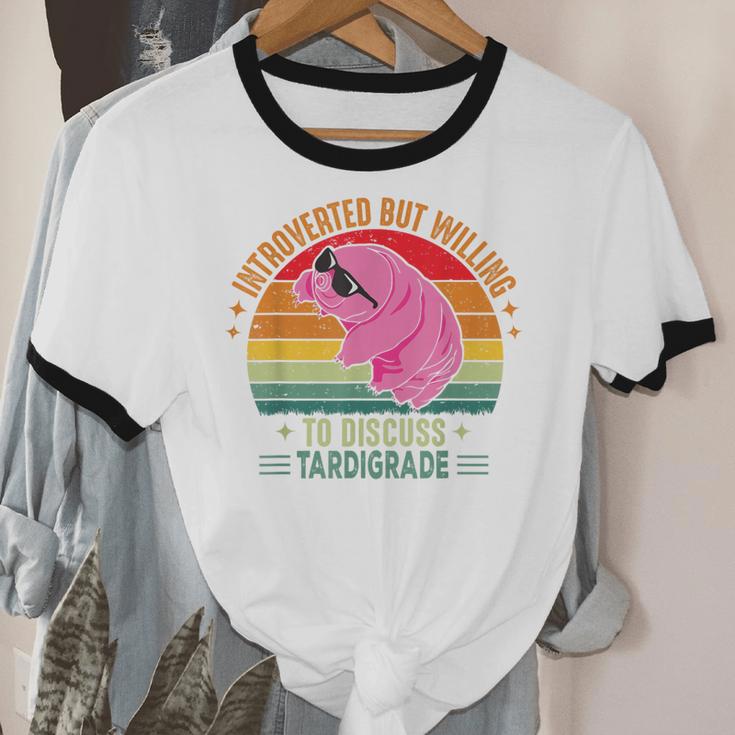 Microbiology Science Nerd STEM Introvert Tardigrades Lover Unisex Cotton Ringer T-Shirt Microbiology Science Nerd STEM Introvert Tardigrades Lover Unisex Cotton Ringer T-Shirt