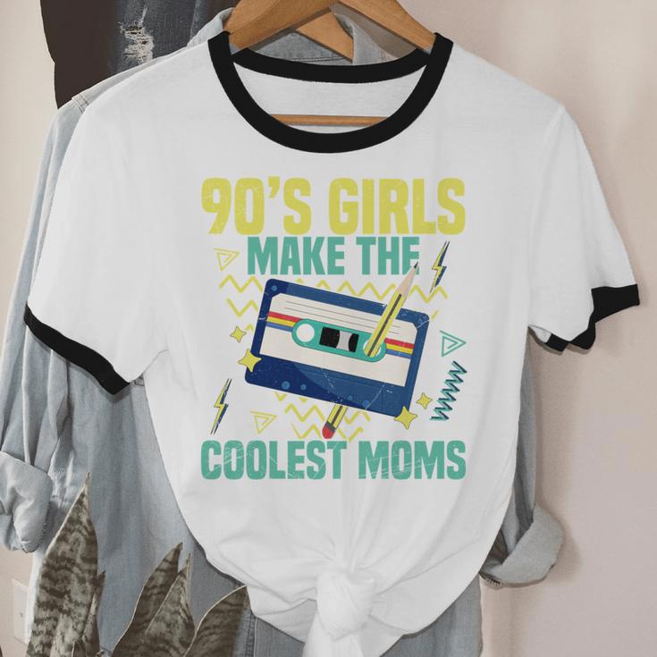 Nineties Girls Make The Coolest Moms Nostalgia 90s Mom Unisex Cotton Ringer T-Shirt Nineties Girls Make The Coolest Moms Nostalgia 90s Mom Unisex Cotton Ringer T-Shirt
