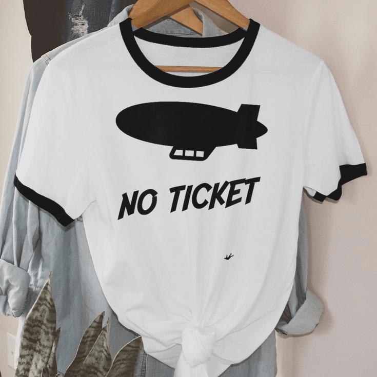 No Ticket Jones 80's Nostalgia Unisex Cotton Ringer T-Shirt