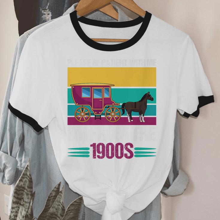 Please Be Patient With Me I'm From The 1900s Cool Dad Premium Unisex Cotton Ringer T-Shirt Please Be Patient With Me I'm From The 1900s Cool Dad Premium Unisex Cotton Ringer T-Shirt
