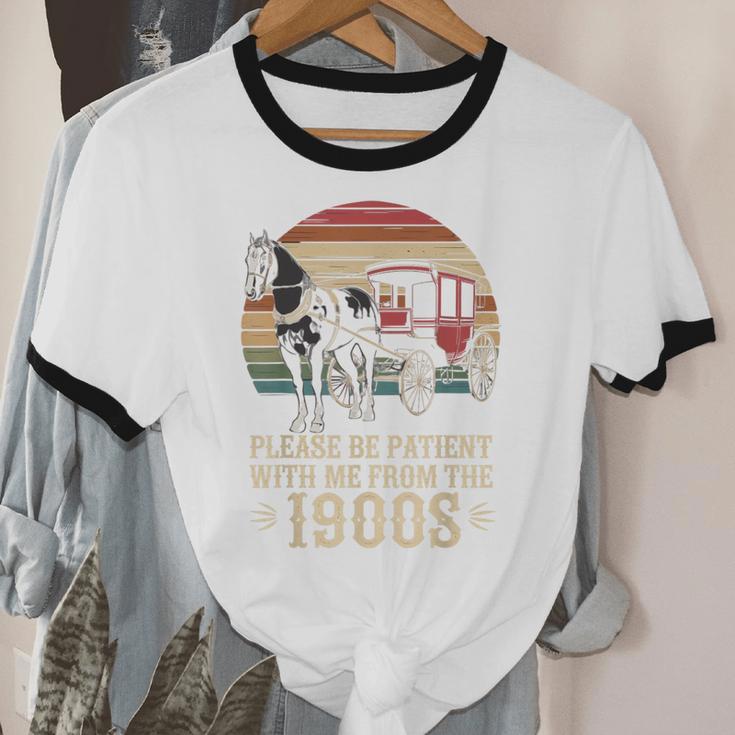 Please Be Patient With Me I'm From The 1900s Old Tee Unisex Cotton Ringer T-Shirt Please Be Patient With Me I'm From The 1900s Old Tee Unisex Cotton Ringer T-Shirt