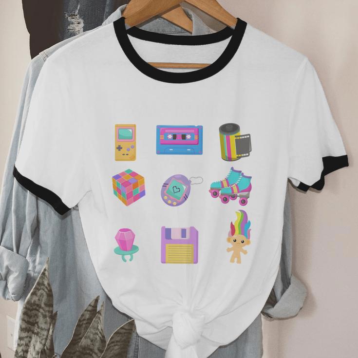 Please Be Patient With Me I'm From The 1900s Retro 90's Unisex Cotton Ringer T-Shirt