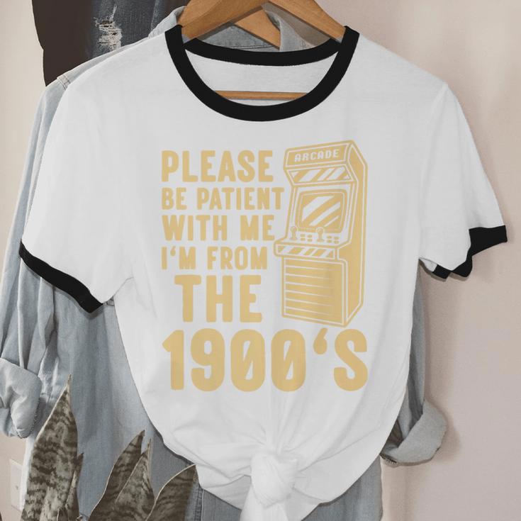 Please Be Patient With Me I'm From The 1900s Shirt Premium Unisex Cotton Ringer T-Shirt Please Be Patient With Me I'm From The 1900s Shirt Premium Unisex Cotton Ringer T-Shirt