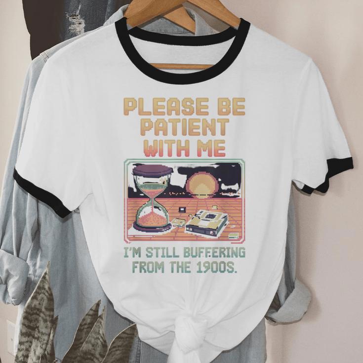 Please Be Patient With Me I'm From The 1900s Shirt Unisex Cotton Ringer T-Shirt