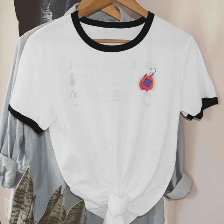 Please Be Patient I'm From The 1900s Vintage Toy Unisex Cotton Ringer T-Shirt Please Be Patient I'm From The 1900s Vintage Toy Unisex Cotton Ringer T-Shirt