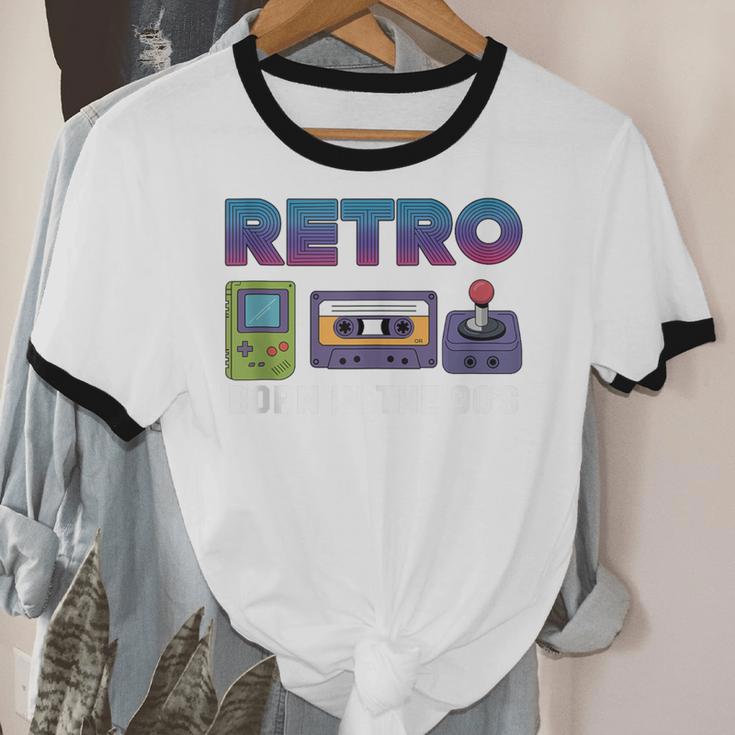Retro Gaming Nostalgia Tee Perfect For 90s Lovers Unisex Cotton Ringer T-Shirt