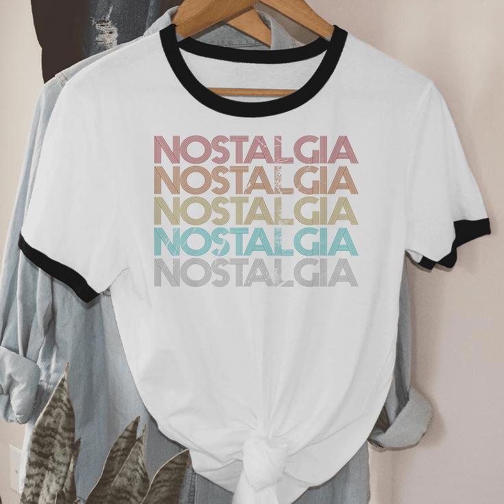 Retro Vintage Nostalgia Unisex Cotton Ringer T-Shirt Retro Vintage Nostalgia Unisex Cotton Ringer T-Shirt