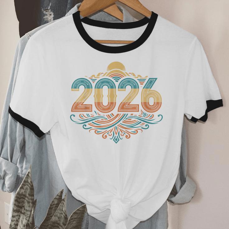 Retro Vintage Style 2026 Nostalgia Sunset Family Reunion Unisex Cotton Ringer T-Shirt Retro Vintage Style 2026 Nostalgia Sunset Family Reunion Unisex Cotton Ringer T-Shirt