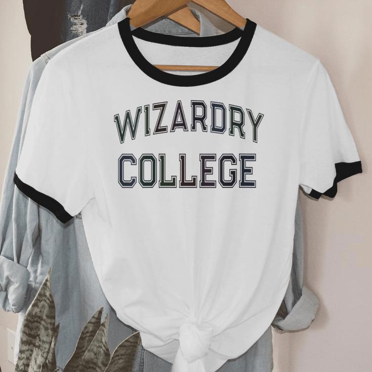 Silly Stay Away From Me WIZARDRY COLLEGE Introvert Unisex Cotton Ringer T-Shirt
