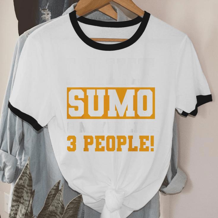 Sumo Wrestling Introvert Wrestler Sumotori Japanese Sport Unisex Cotton Ringer T-Shirt Sumo Wrestling Introvert Wrestler Sumotori Japanese Sport Unisex Cotton Ringer T-Shirt