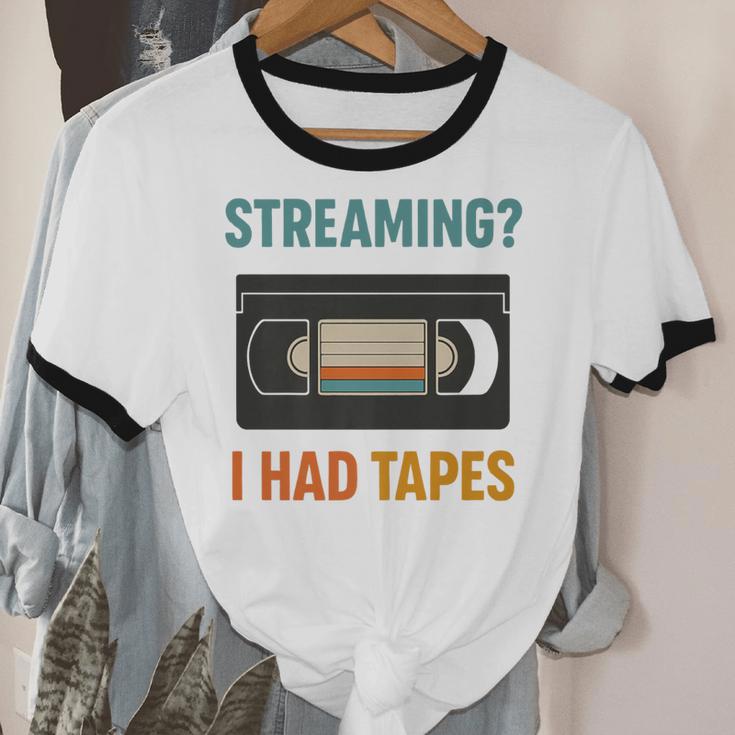 VHS Cassette Tape Retro 80s 90s Nostalgia Premium Unisex Cotton Ringer T-Shirt VHS Cassette Tape Retro 80s 90s Nostalgia Premium Unisex Cotton Ringer T-Shirt