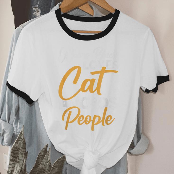Wears Loves Cats Avoids People I Introvert Unisex Cotton Ringer T-Shirt Wears Loves Cats Avoids People I Introvert Unisex Cotton Ringer T-Shirt