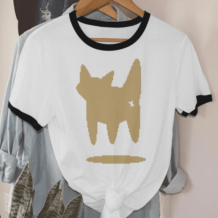 Yk2 Cat With Tomboy Tail 90s Nostalgia Downtown Indie Unisex Cotton Ringer T-Shirt Yk2 Cat With Tomboy Tail 90s Nostalgia Downtown Indie Unisex Cotton Ringer T-Shirt
