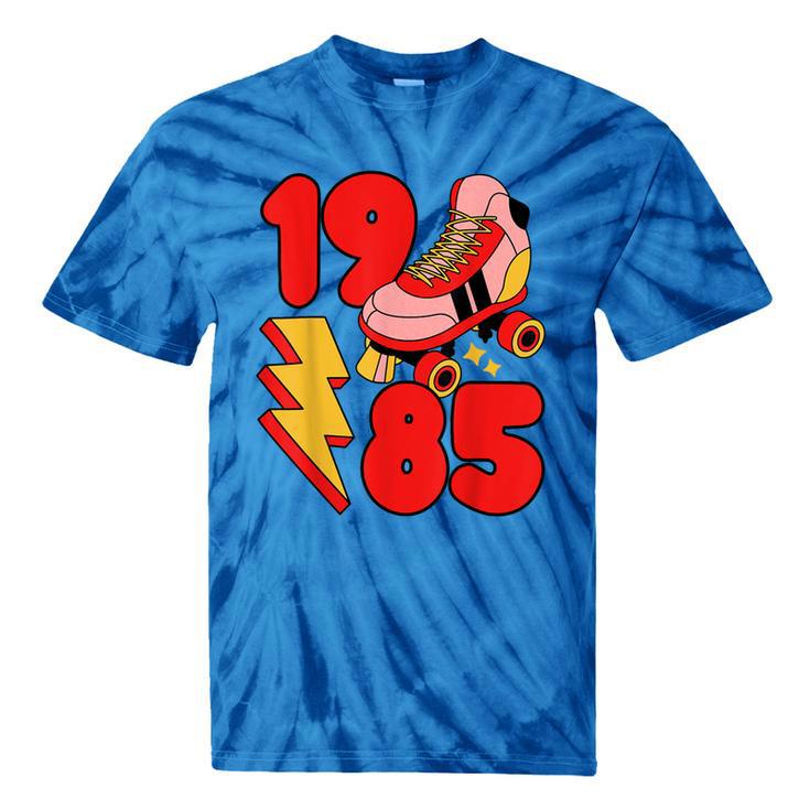 1985 Retro Roller Skate Vintage 80s Nostalgia Collector Tie-Dye T-Shirts