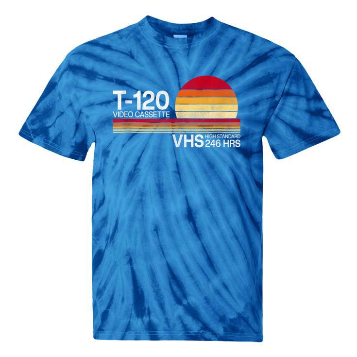 70's 80's 90's Music Nostalgia Video Cassette Tape VHS Retro Tie-Dye T-Shirts