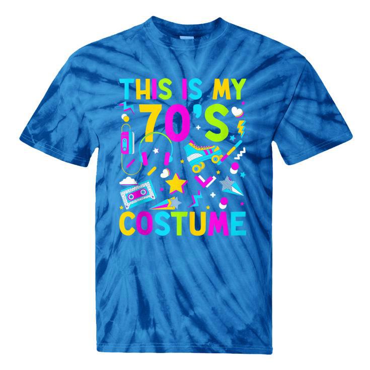 This Is My 70's Costume Nostalgia Mixtape Era 1970s Party Tie-Dye T-Shirts