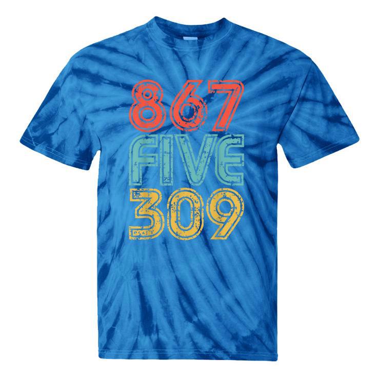 8675309 Retro Vintage 80's 90's Music Nostalgia Tie-Dye T-Shirts