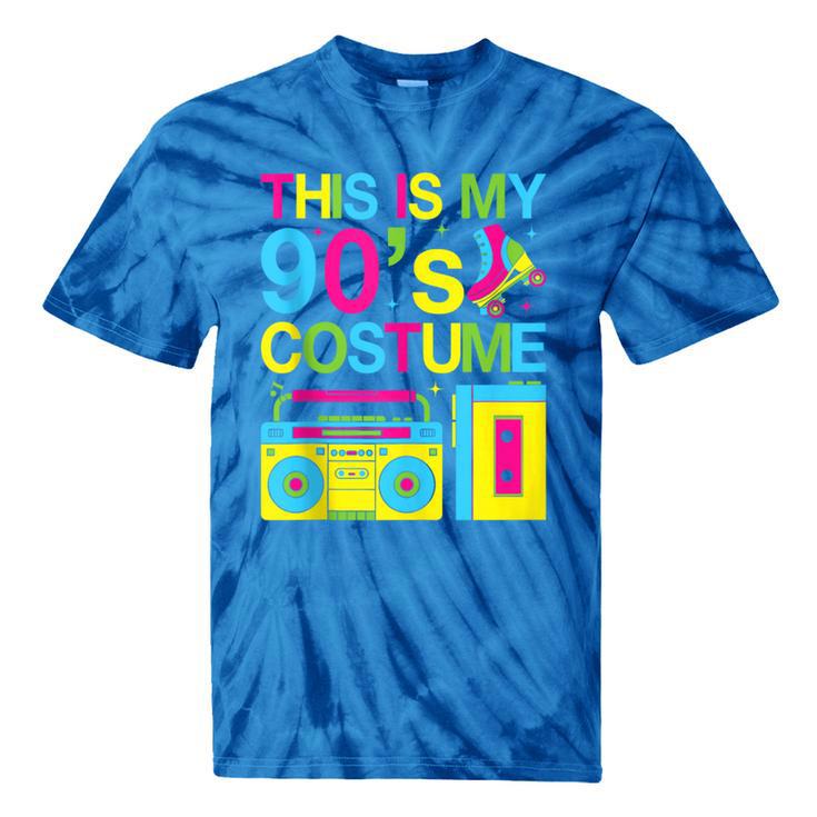 This Is My 90's Costume Retro 1990s Style Cassette Nostalgia Tie-Dye T-Shirts