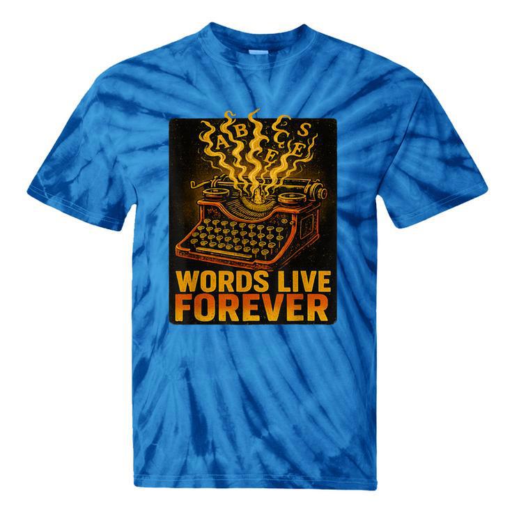 Antiques Collector Writing Retro Nostalgia Curiosity Tie-Dye T-Shirts