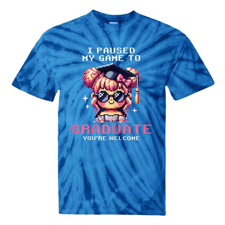 Classic I'm From The 1900s Retro Games Graduating Girl Tie-Dye T-Shirts
