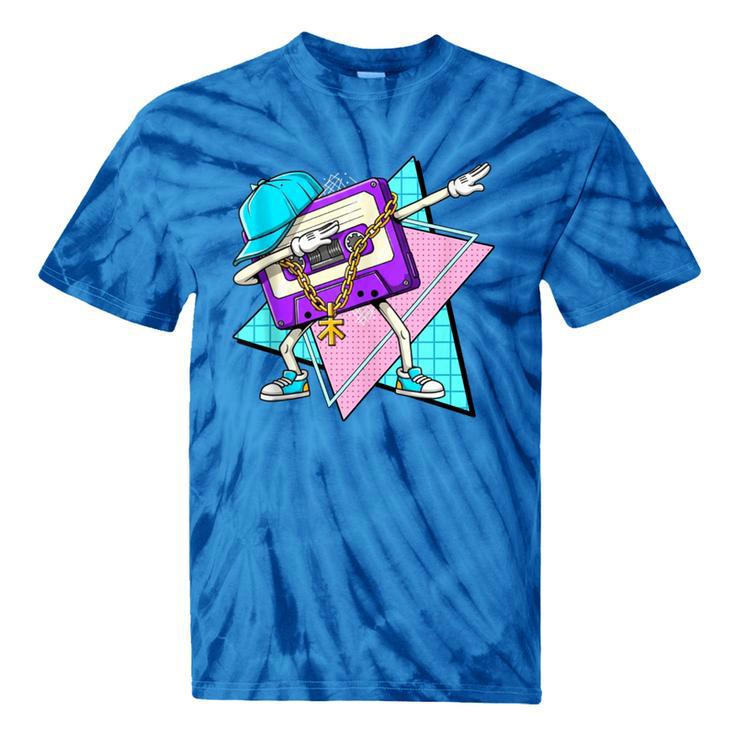 Dabbing Cassette Tape 70s 80s 80s Outfit Nostalgia Tie-Dye T-Shirts