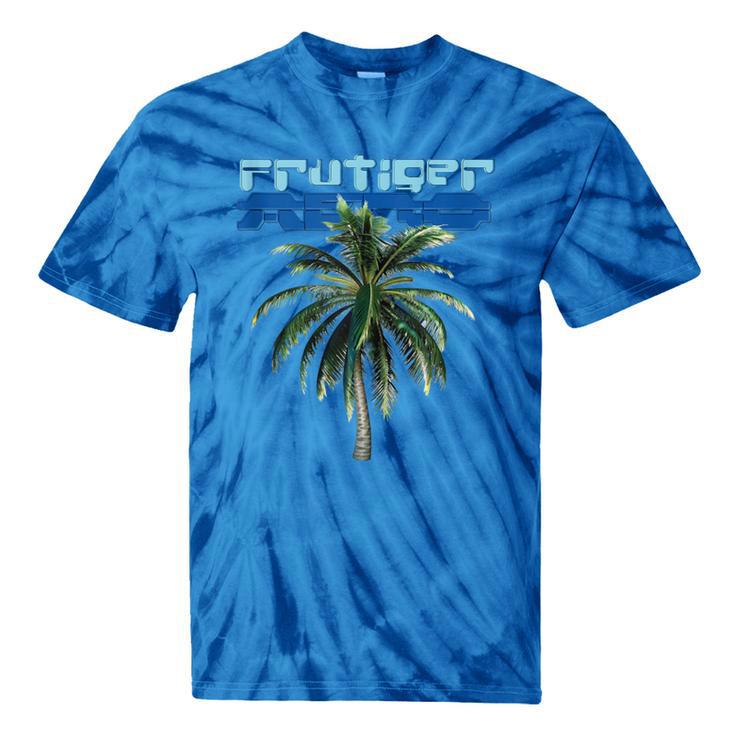 Frutiger Aero Palm Tree Y2k Aesthetic 2000s Trend Tie-Dye T-Shirts