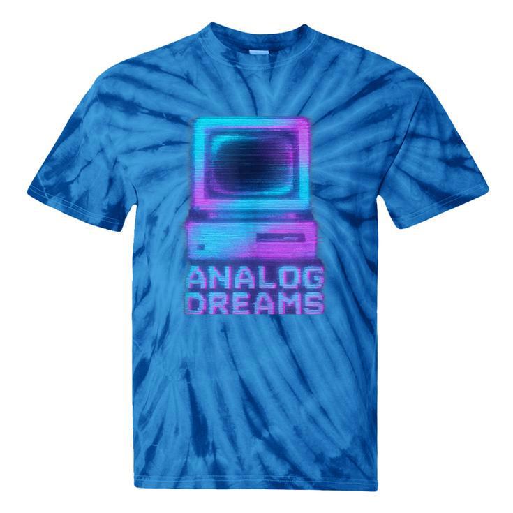 Lofi Reverie Analog Dreams Pixel 90s Desktop VHS Nostalgia Tie-Dye T-Shirts