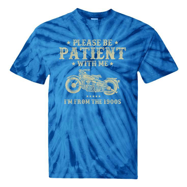 Old Biker I'm From The 1900s Motorcycle Classic Men Tie-Dye T-Shirts