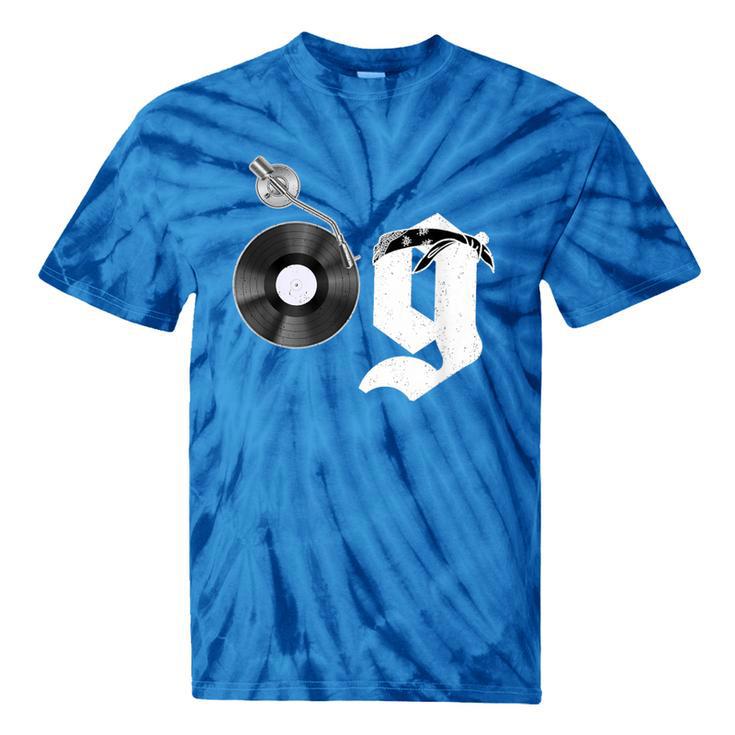 Old School Dad OG Hip Hop Head Vinyl Retro 80s90s Nostalgia Tie-Dye T-Shirts