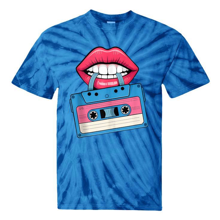 Retro 80s And 90s Cassette Perfect For Nostalgia Tie-Dye T-Shirts